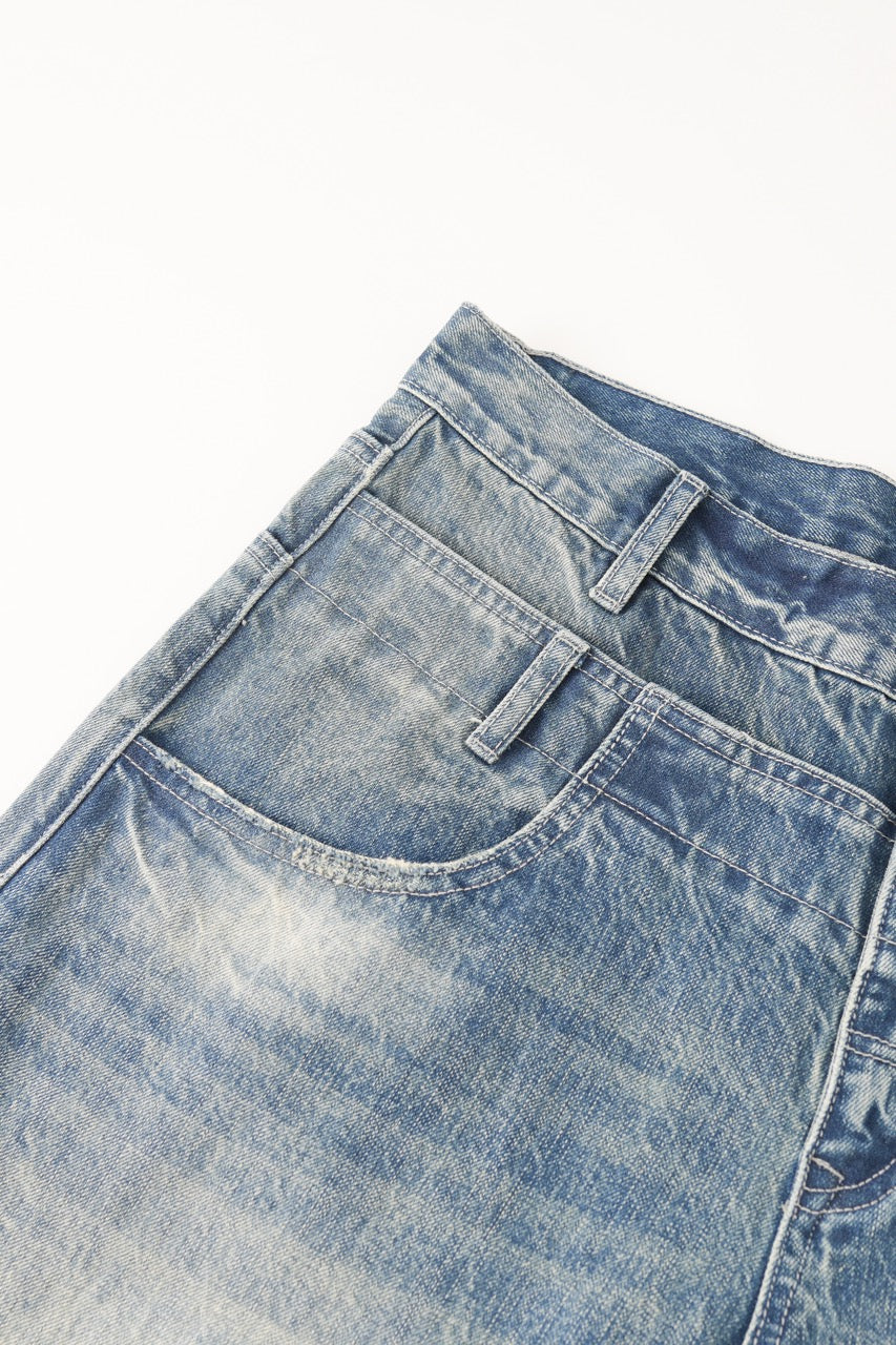 DOUBLE WAIST SELEVDGE DENIM