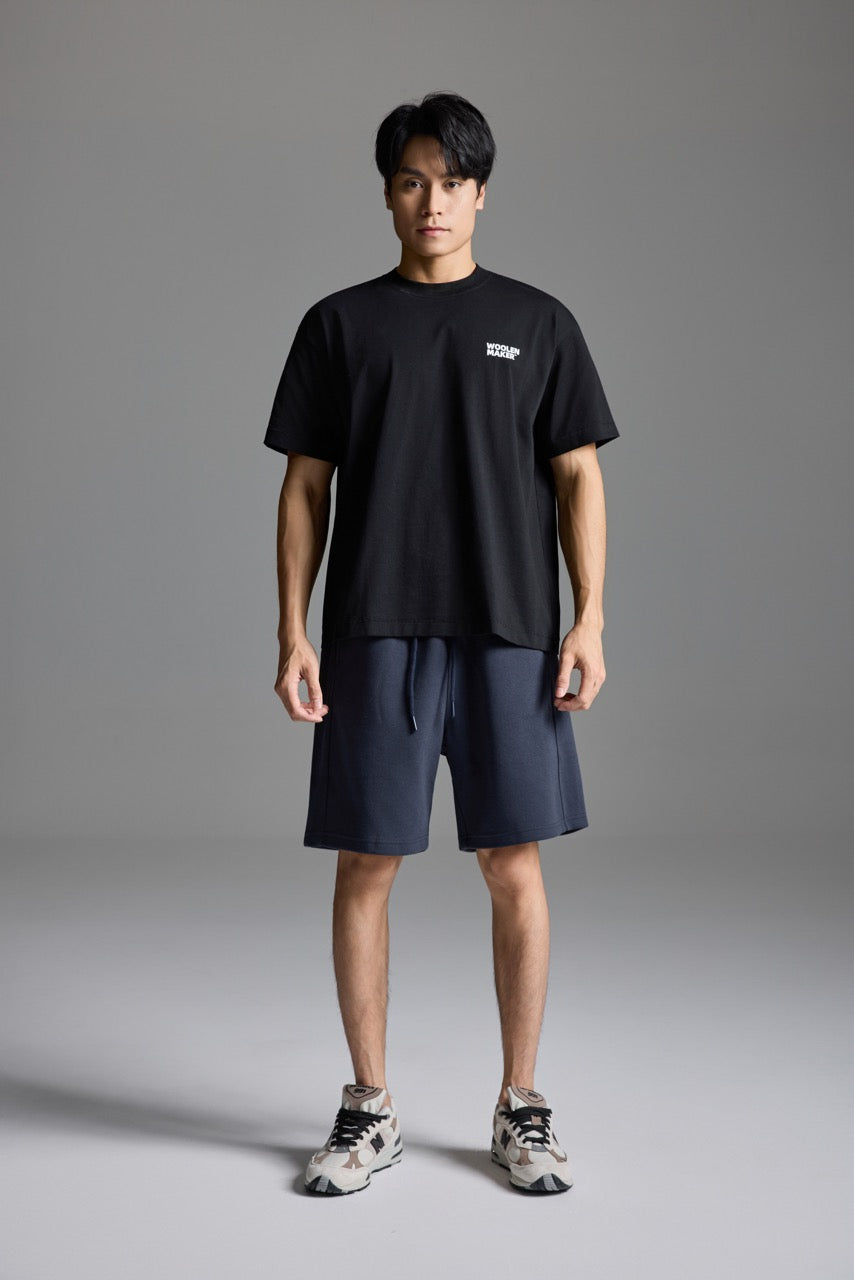 Scuba Knit Shorts Navy