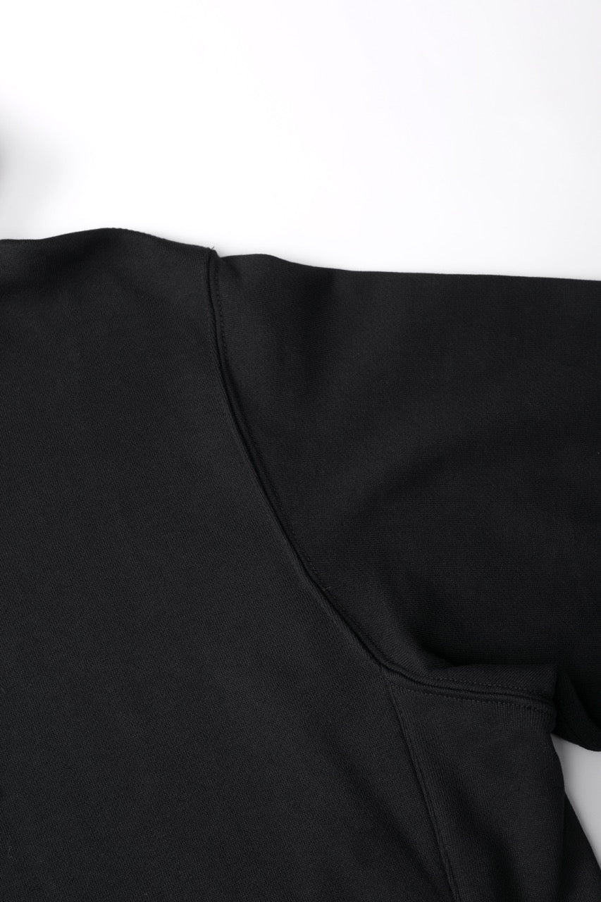 Basic Cotton Hoodie Black