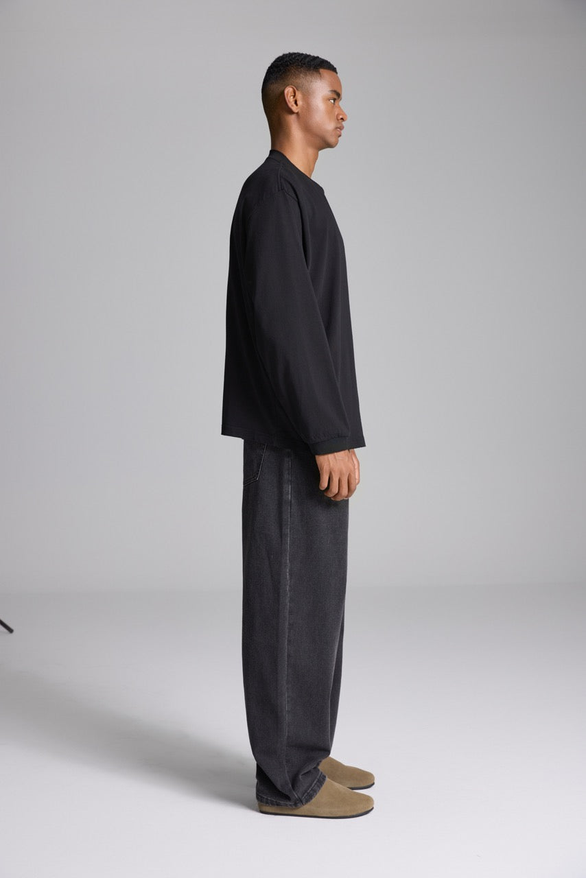 Cotton Sweatshirt Black