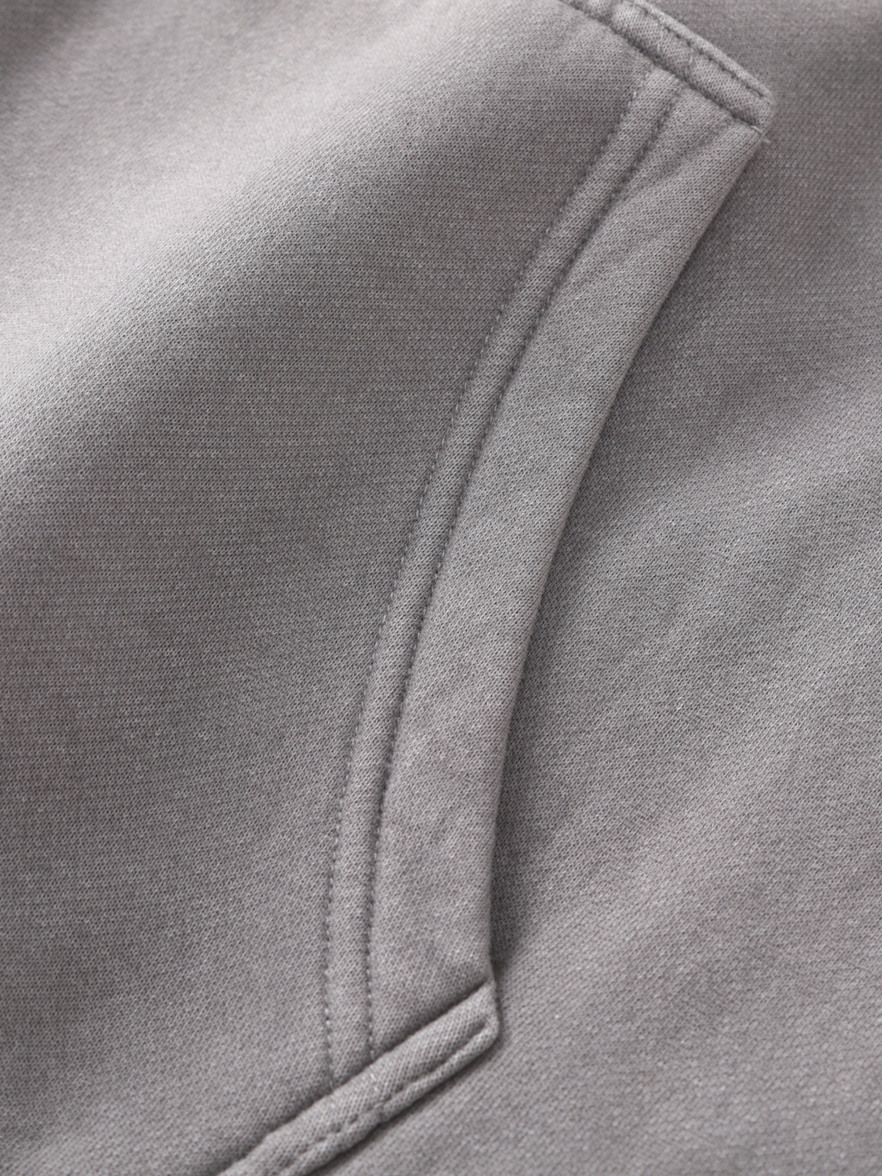 DOWNTOWN Washed Hoodie Grey