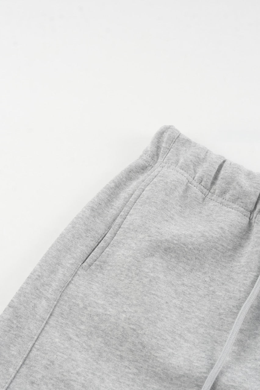 Scuba Knit Shorts Grey
