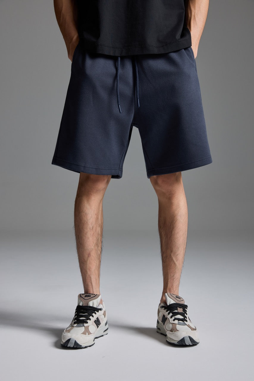 Scuba Knit Shorts Navy