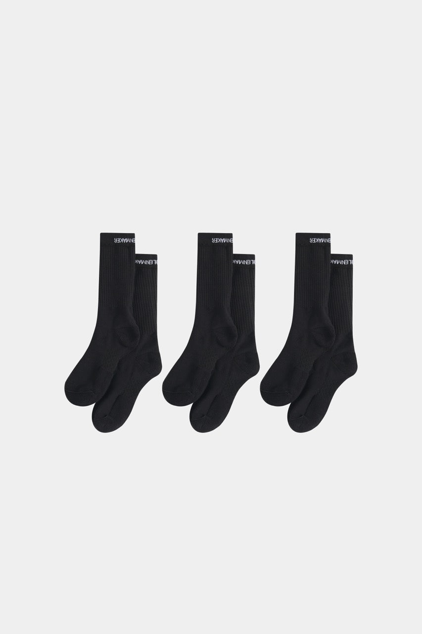 Crew Sock Pack - Black