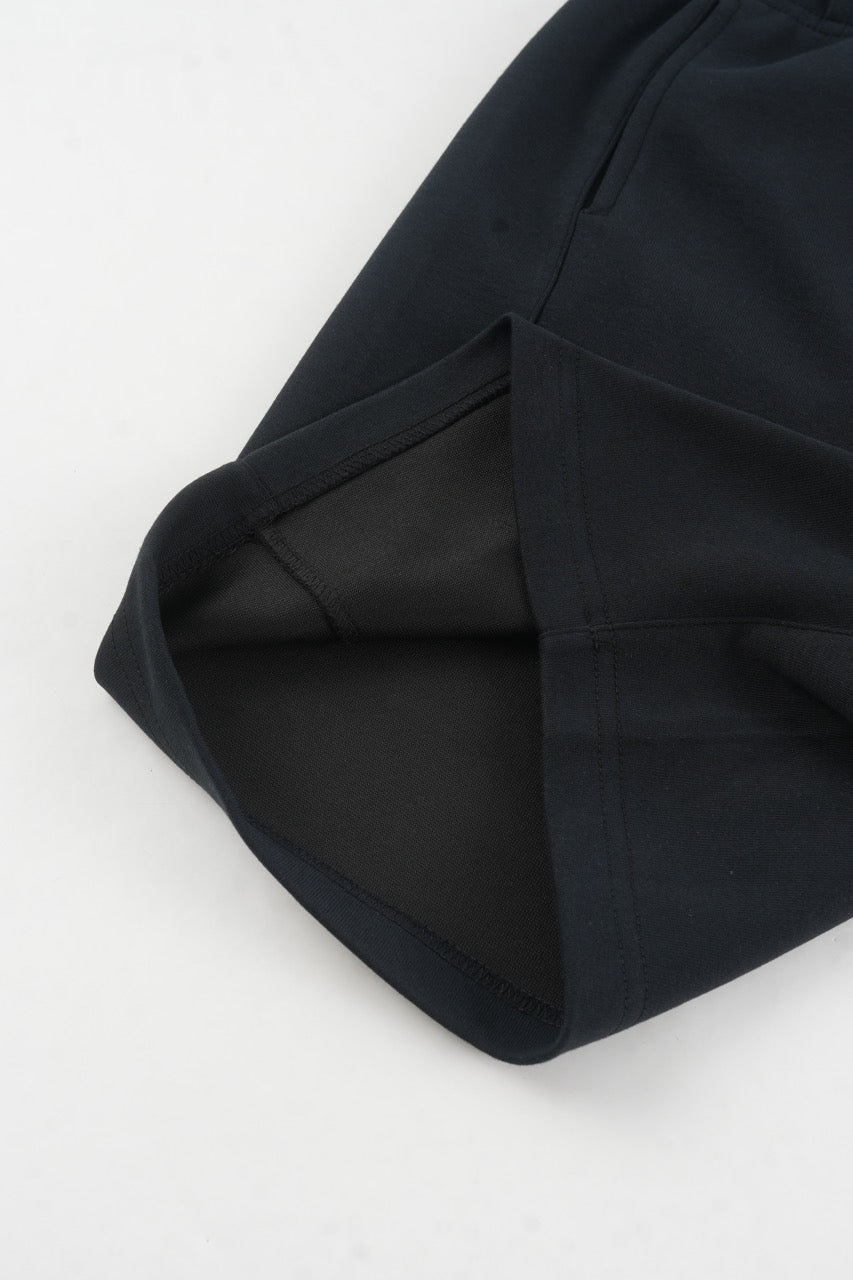 Scuba Knit Shorts Black