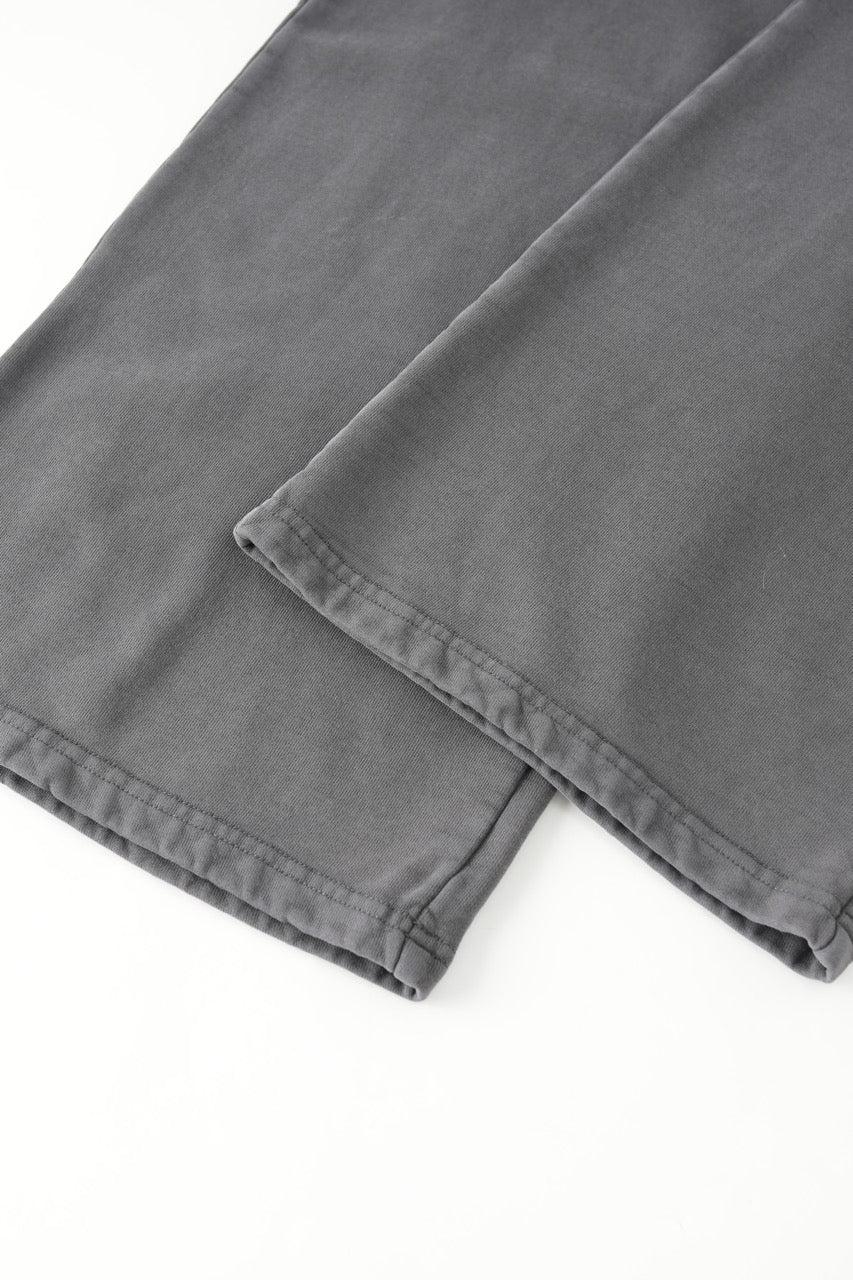 WASHED BASIC SWEATPANTS CHARCOAL