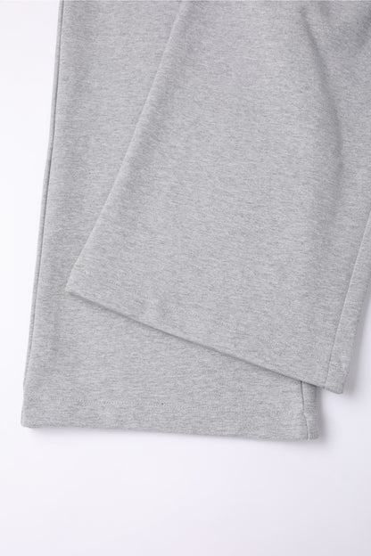 LINDEN Straight Sweatpants Grey