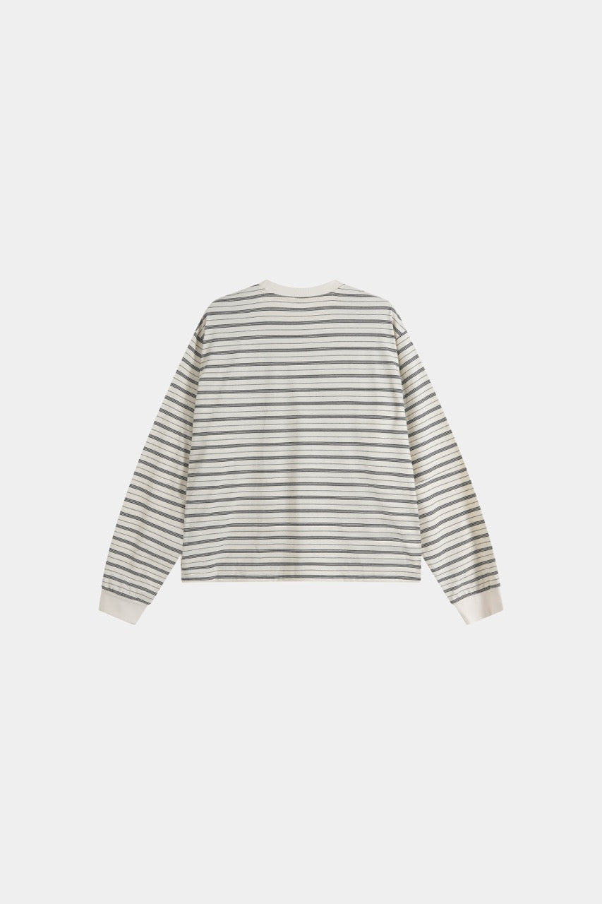 Stripe Long Sleeve - Cream