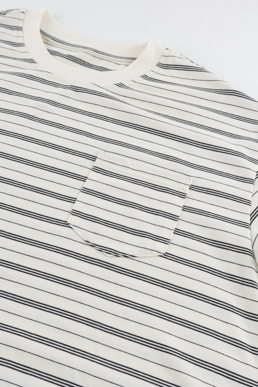 Stripe Long Sleeve - Cream