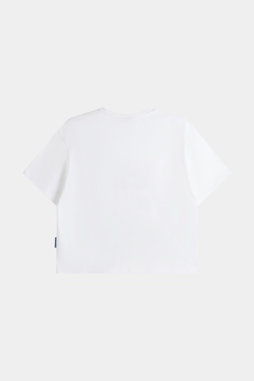 Cropped Tshirt - White