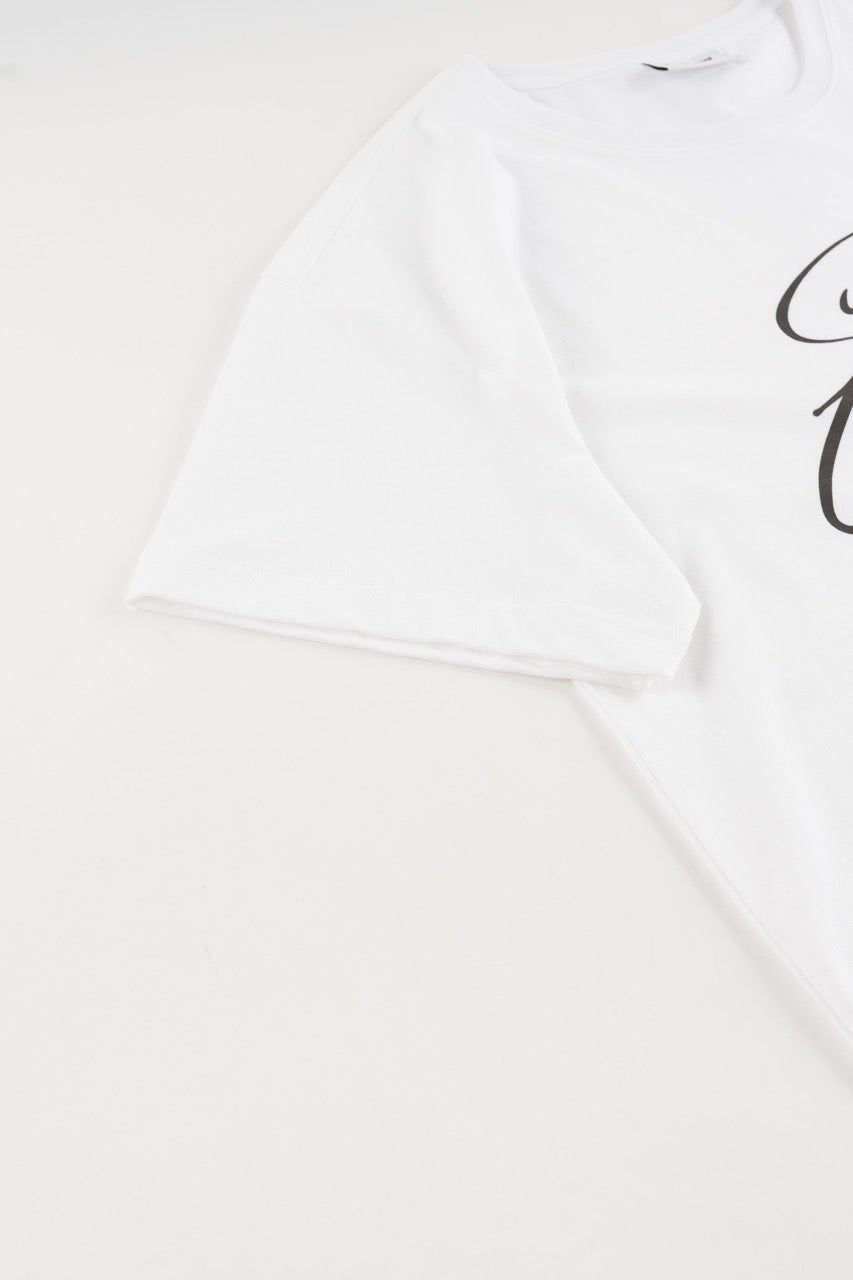 Cropped Tshirt - White