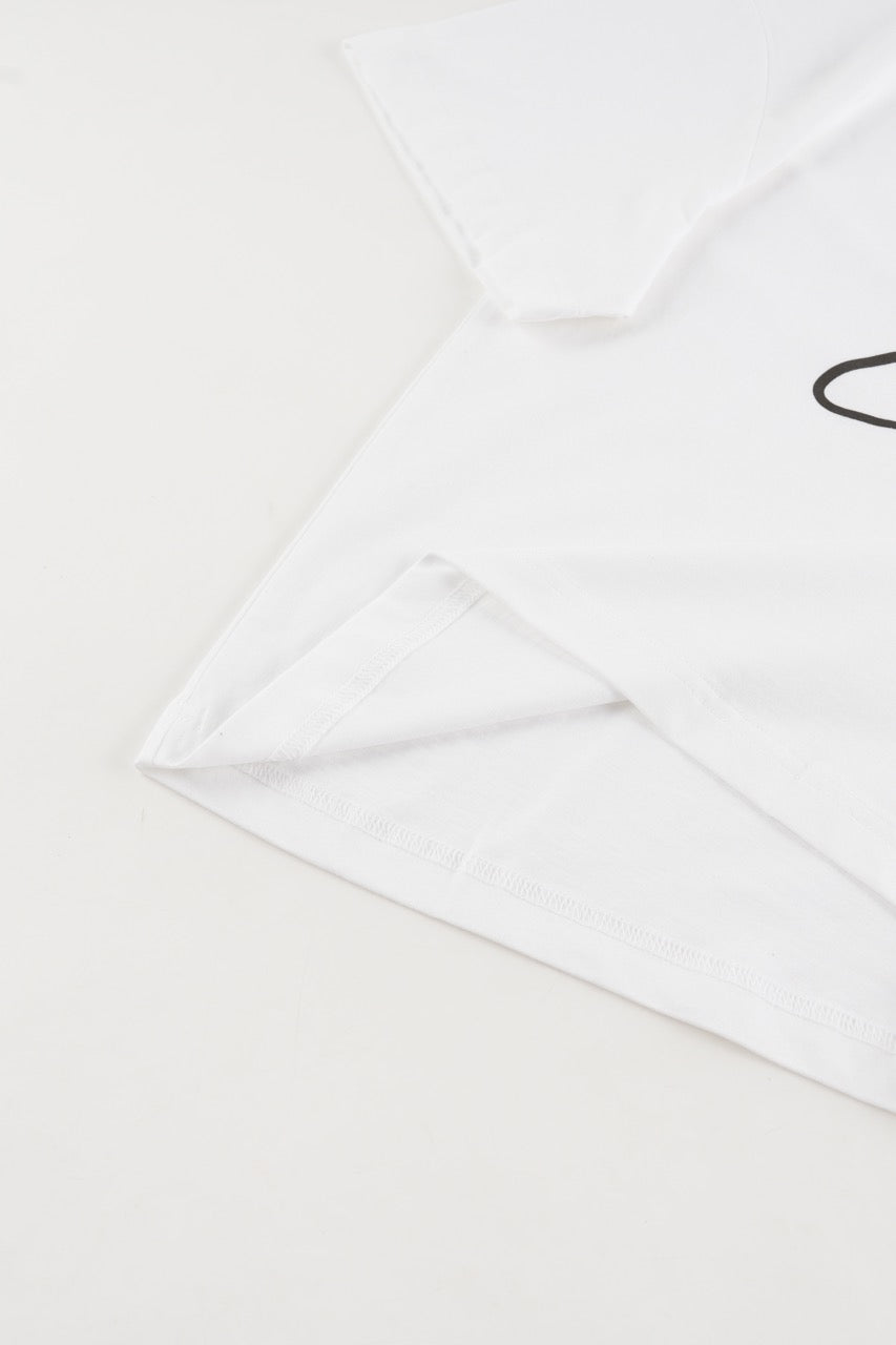 Cropped Tshirt - White