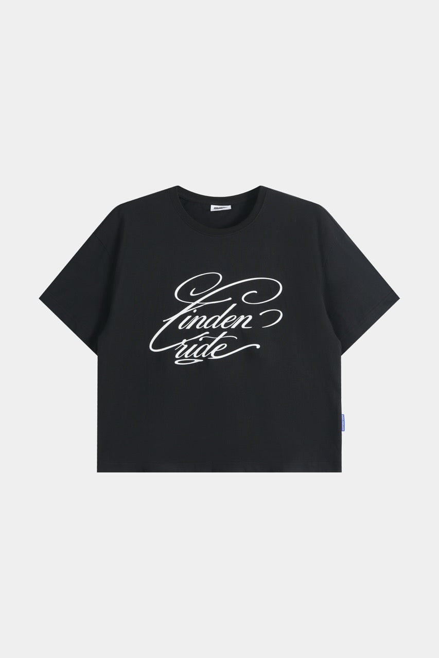 Cropped Tshirt - Black