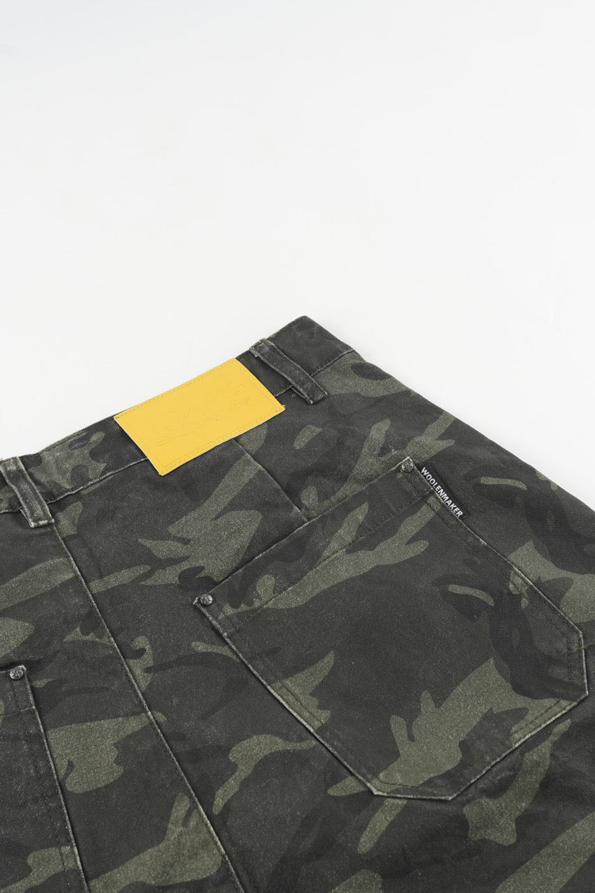 Baggy Cargo Shorts Camo