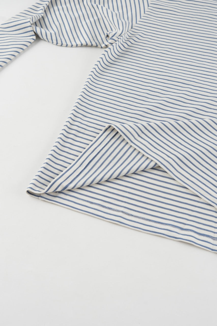 Striped Long Sleeve - Blue