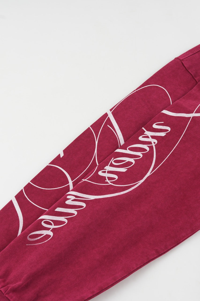 LINDEN SWEATSHIRT Burgundy Red