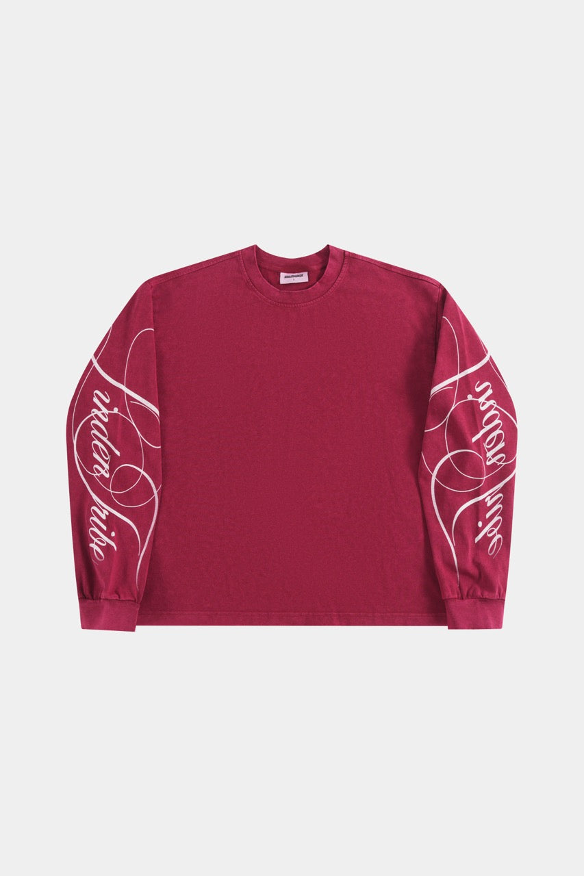 LINDEN SWEATSHIRT Burgundy Red
