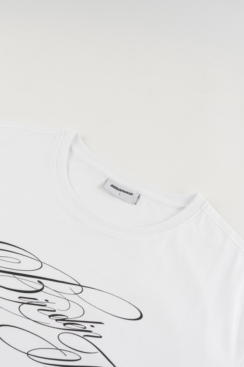 T-shirt court - Blanc