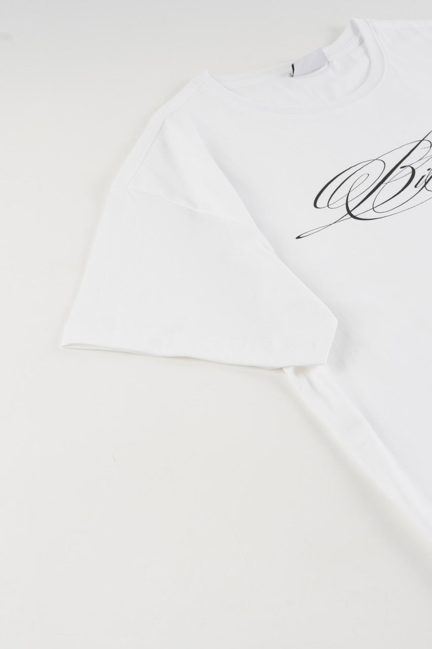 T-shirt court - Blanc