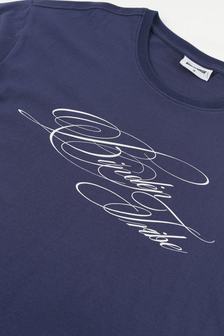 Cropped Tshirt - Navy