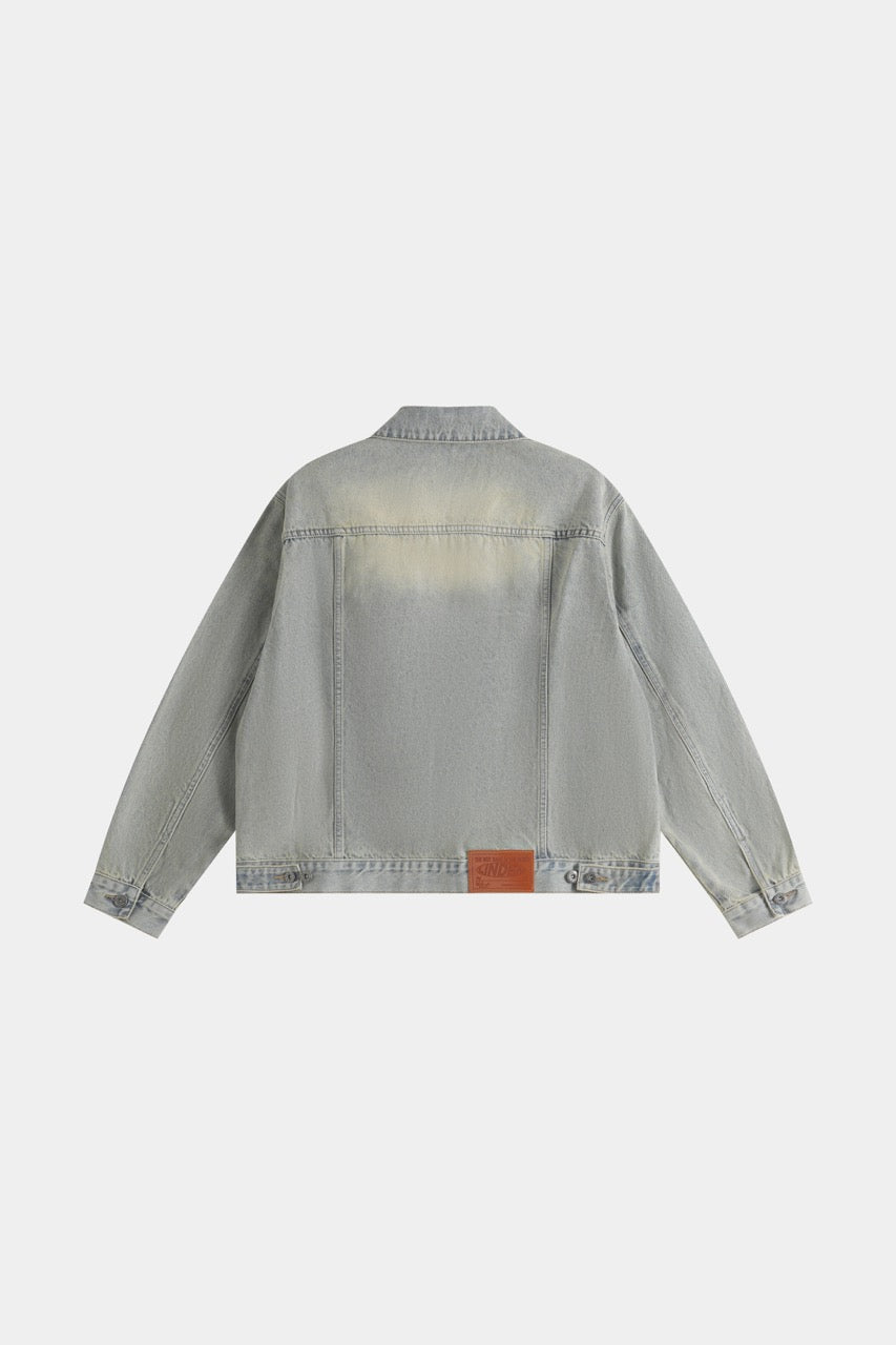 Denim Zip Jacket - Construction
