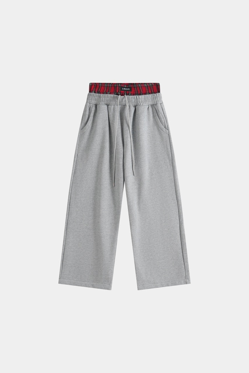 LINDEN Boxer Sweatpants - Grey
