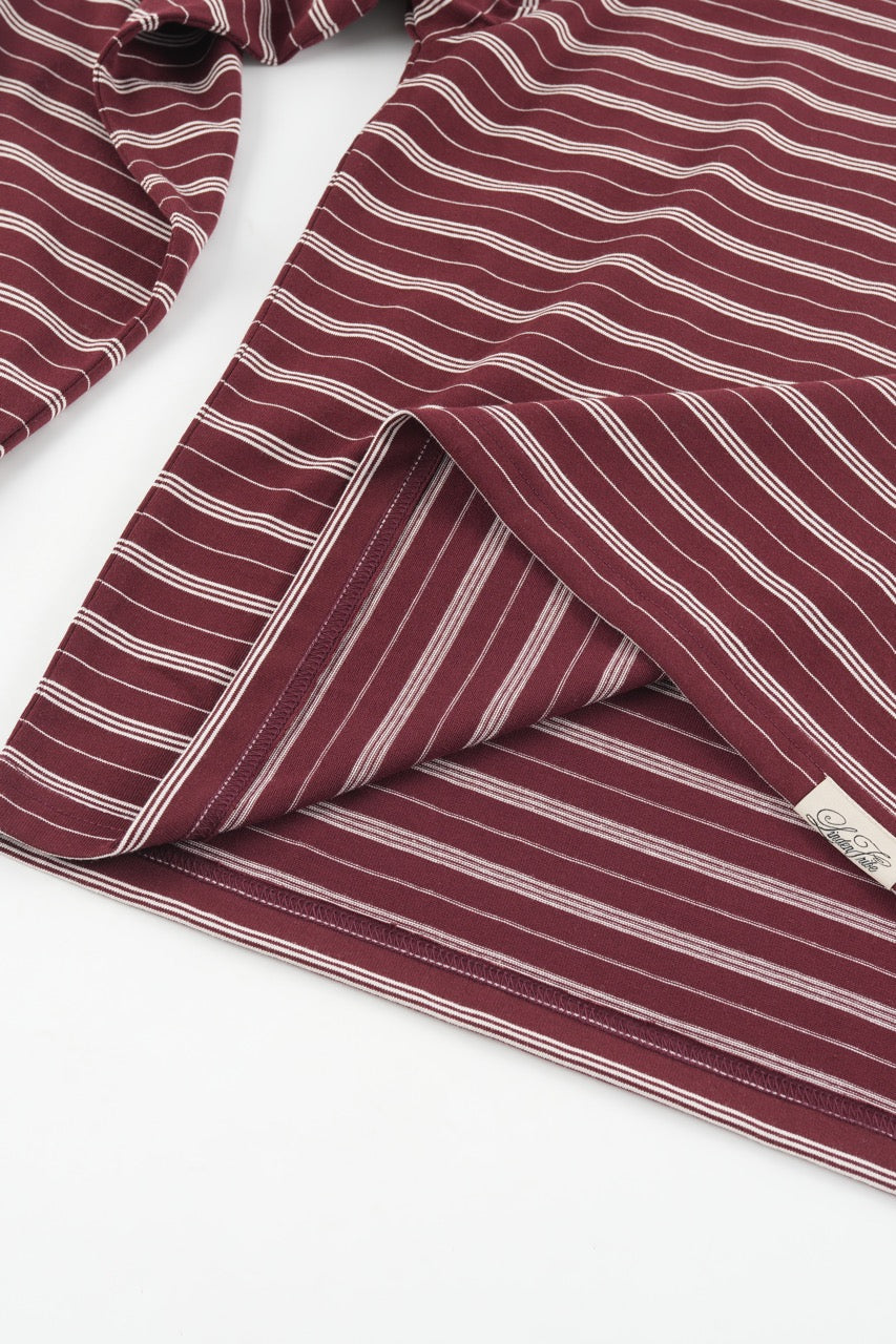 Striped Long Sleeve - WINE