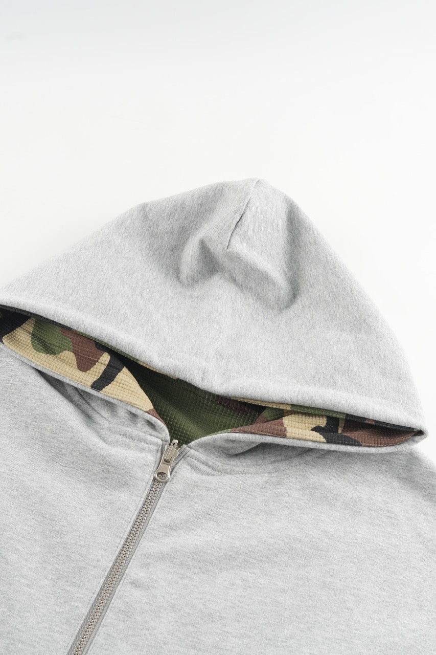 Reversible Zip Up Jacket - Camo