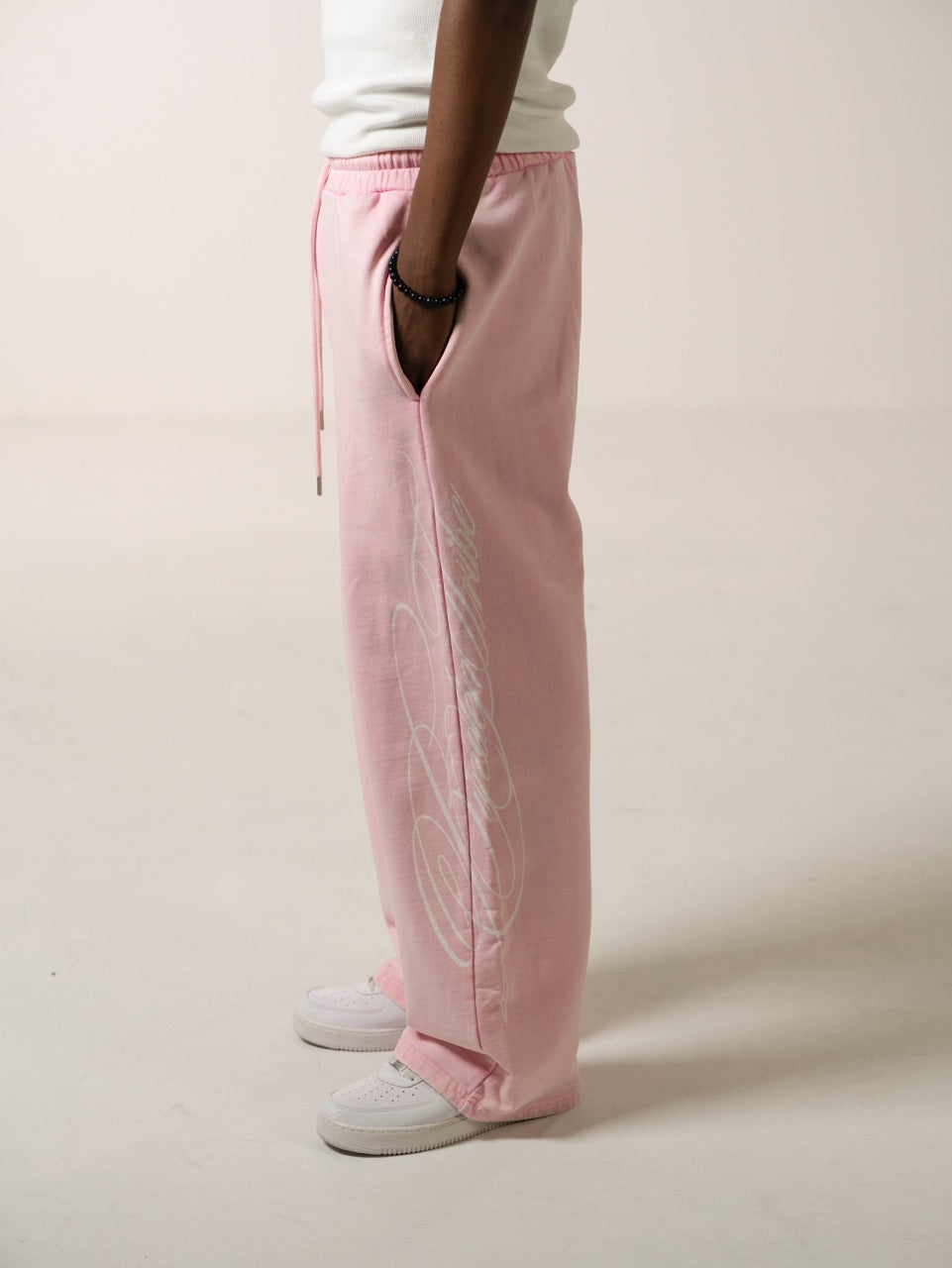 Signature Baggy Sweatpants - Pink