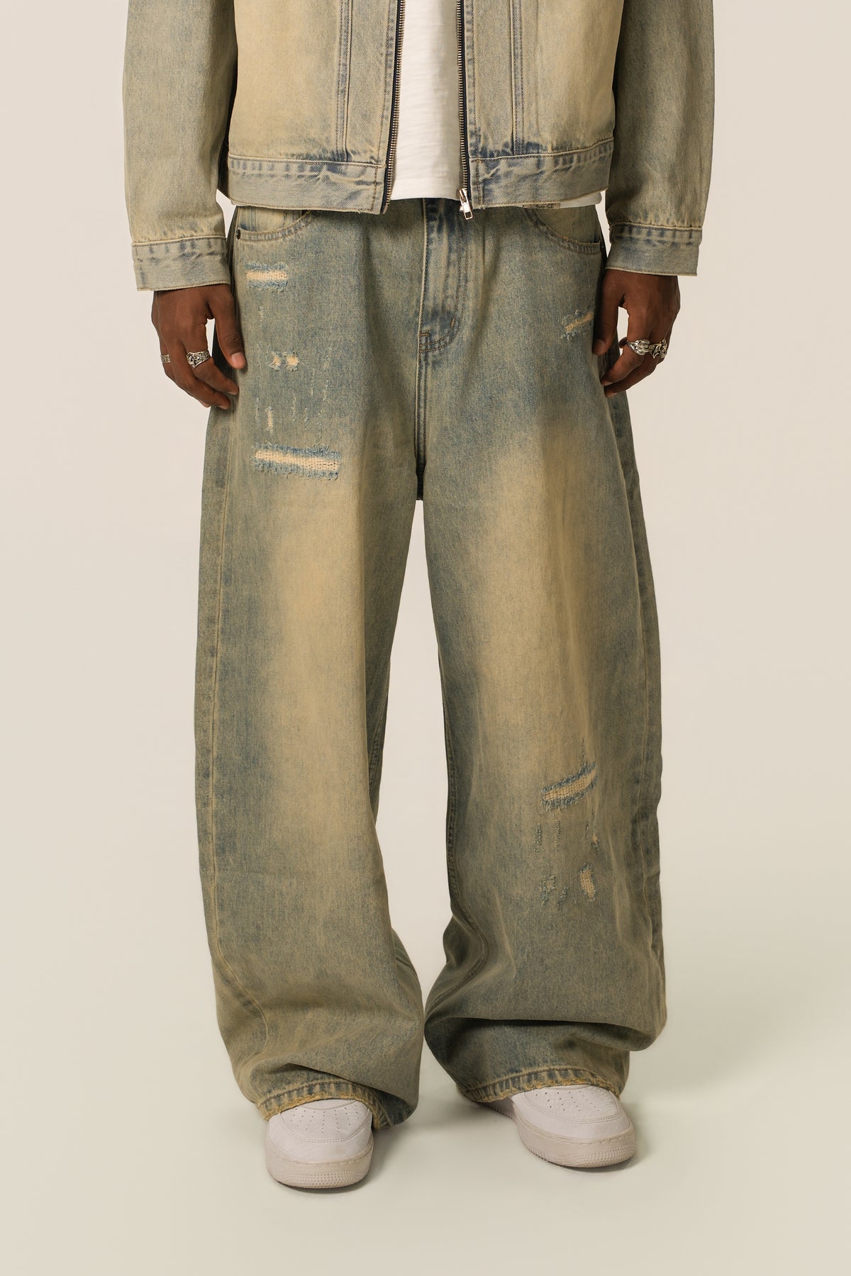 Baggy denim - Construction