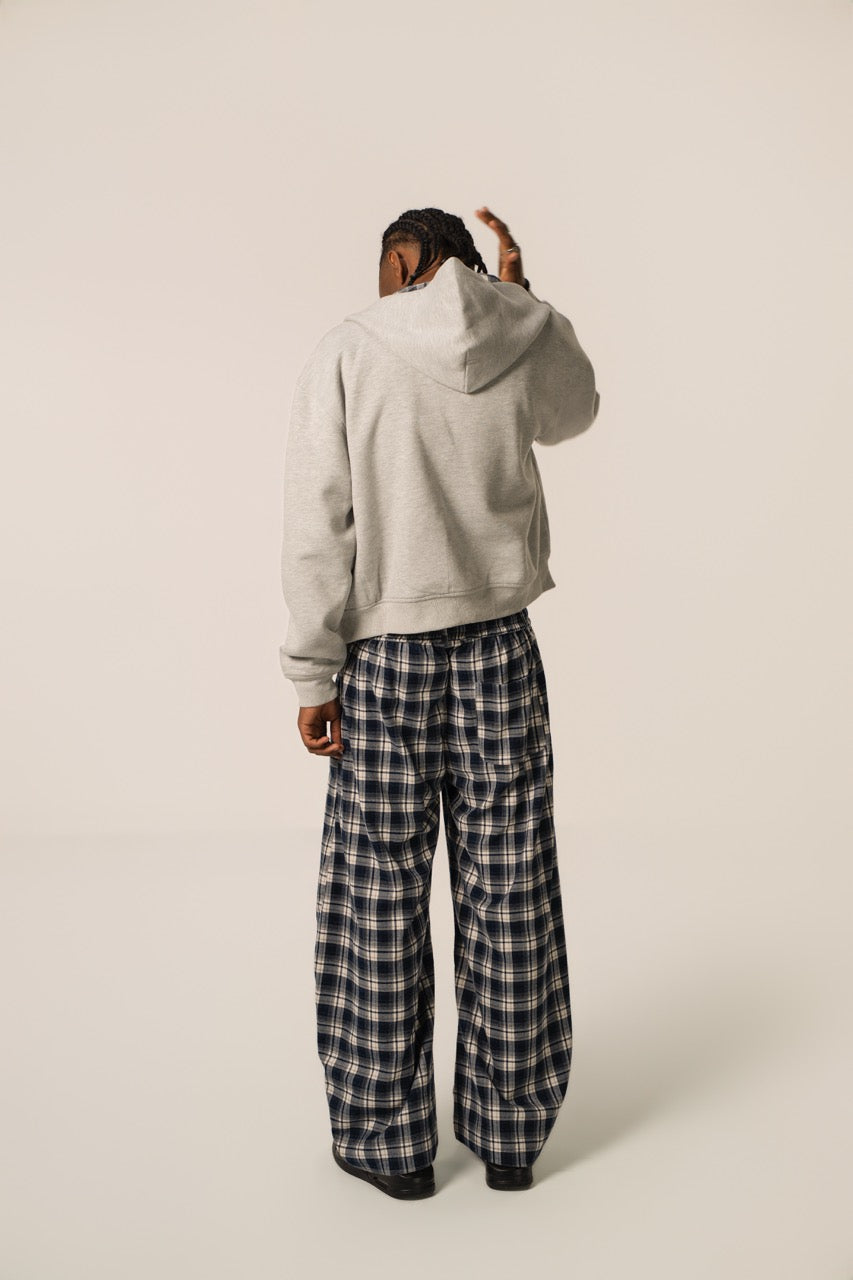 Reversible Zip Up Jacket - Navy