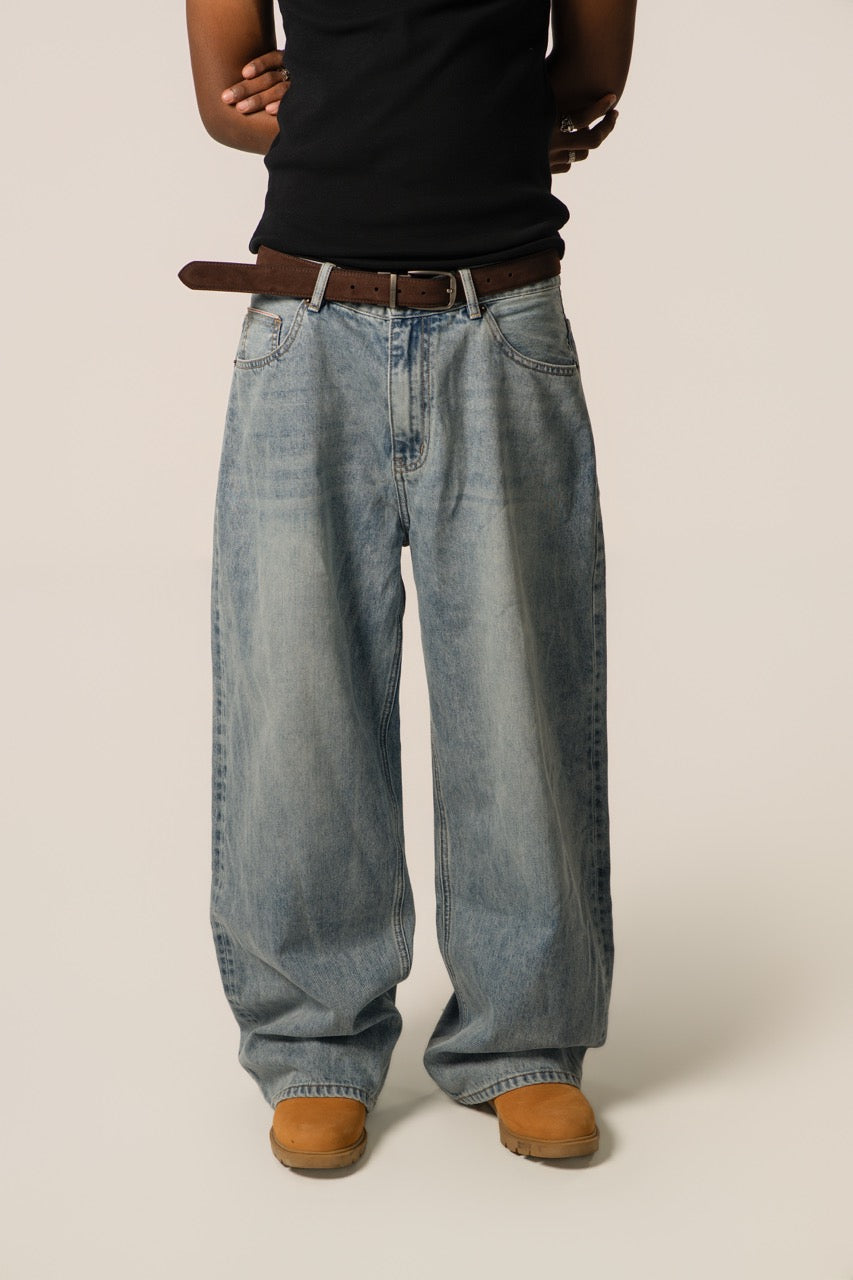 Baggy Selvage Denim - LightBlue
