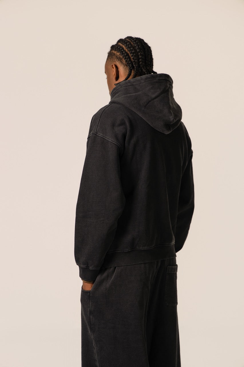 Drop Shoulder Hoodie - Vintage