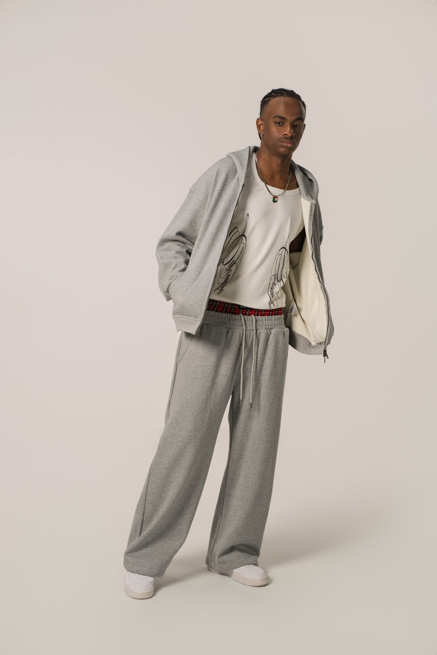 LINDEN Boxer Sweatpants - Grey
