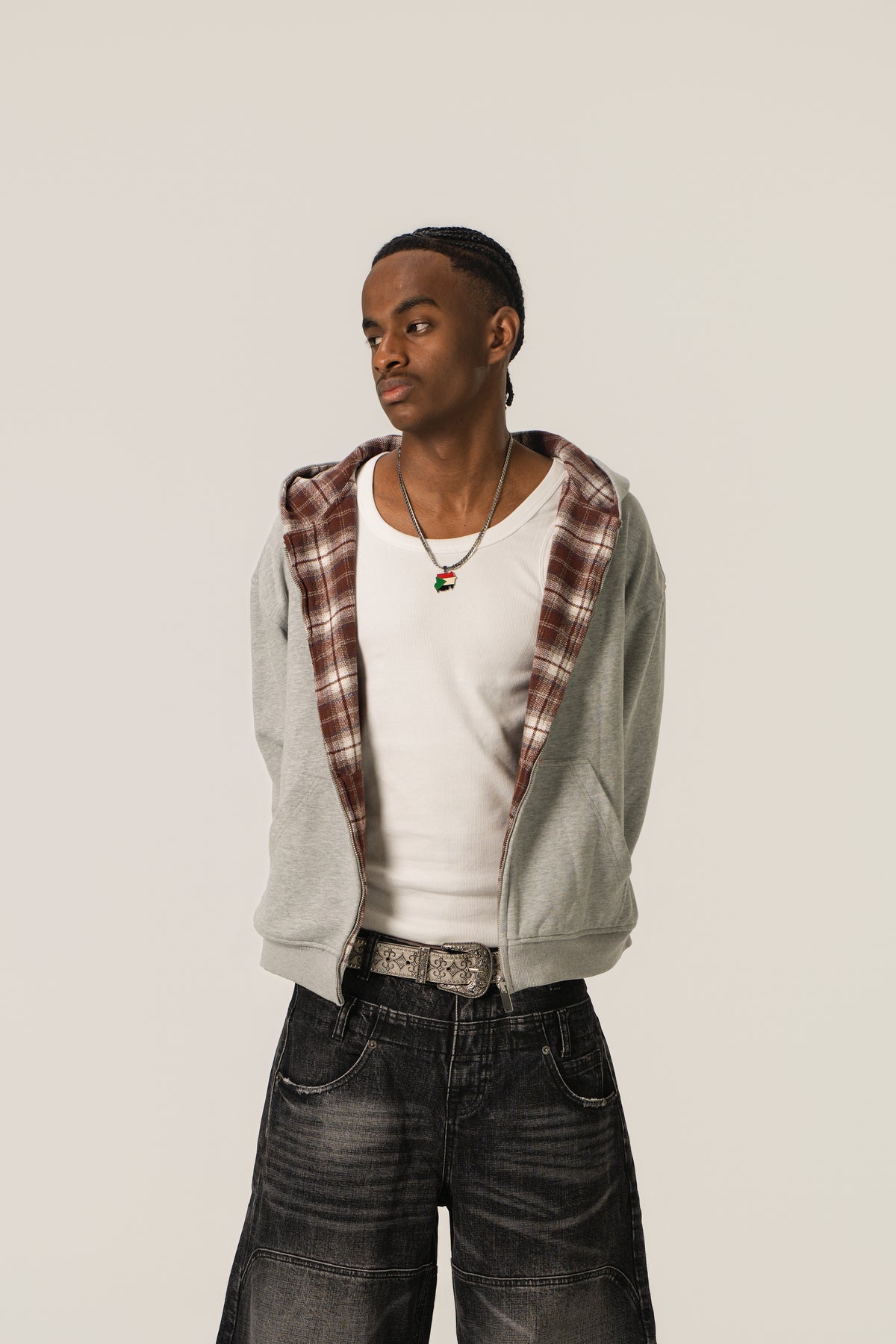 Reversible Zip Up Jacket - Wine