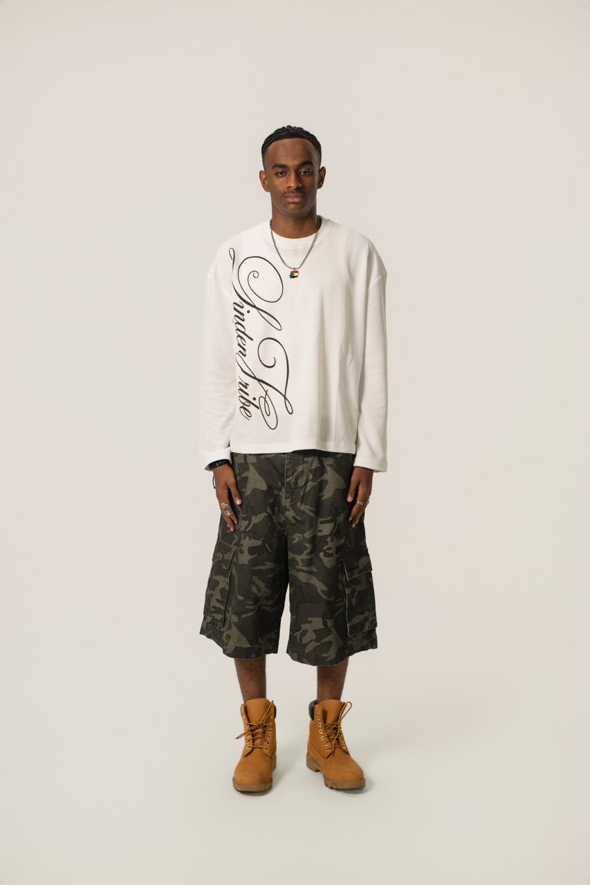 Baggy Cargo Shorts Camo