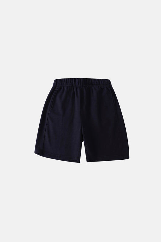 Scuba Knit Shorts Navy