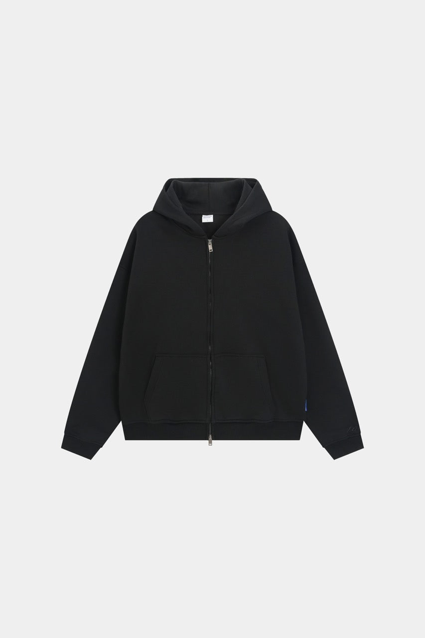 LINDEN Zip Jacket Black