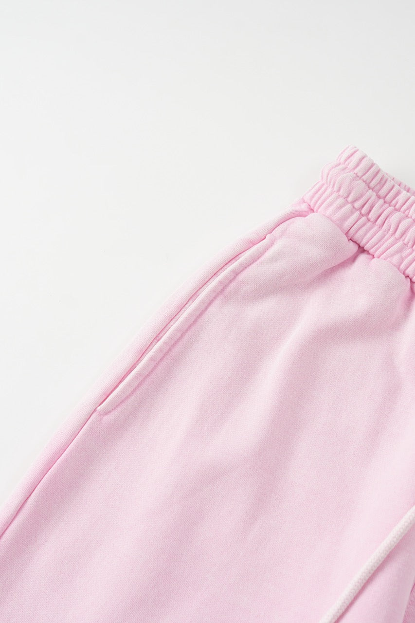 Washed Basic Sweatpants PINK
