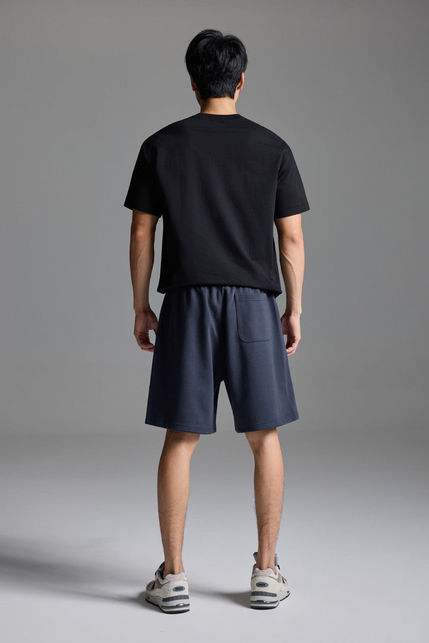 Scuba Knit Shorts Navy
