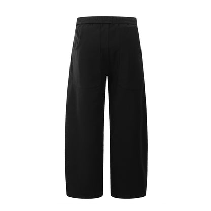 Scimitar-silhouette sweatpants WM191