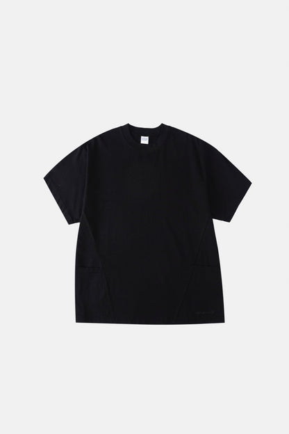 Two-Pack Cropped Tee Black