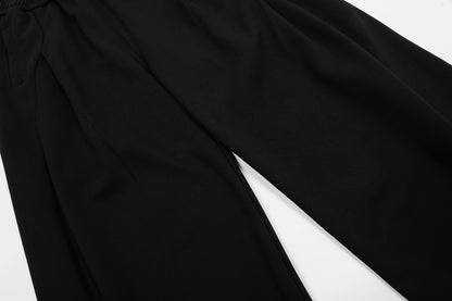Scimitar-silhouette sweatpants WM191