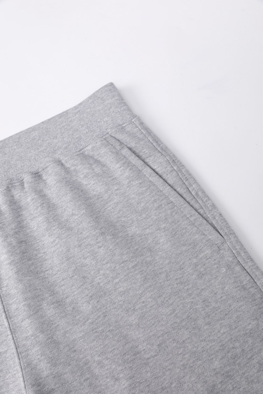 Basic Cotton Hoodie Grey