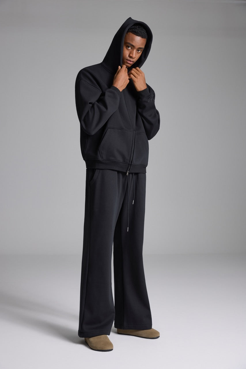 LINDEN Zip Jacket Black