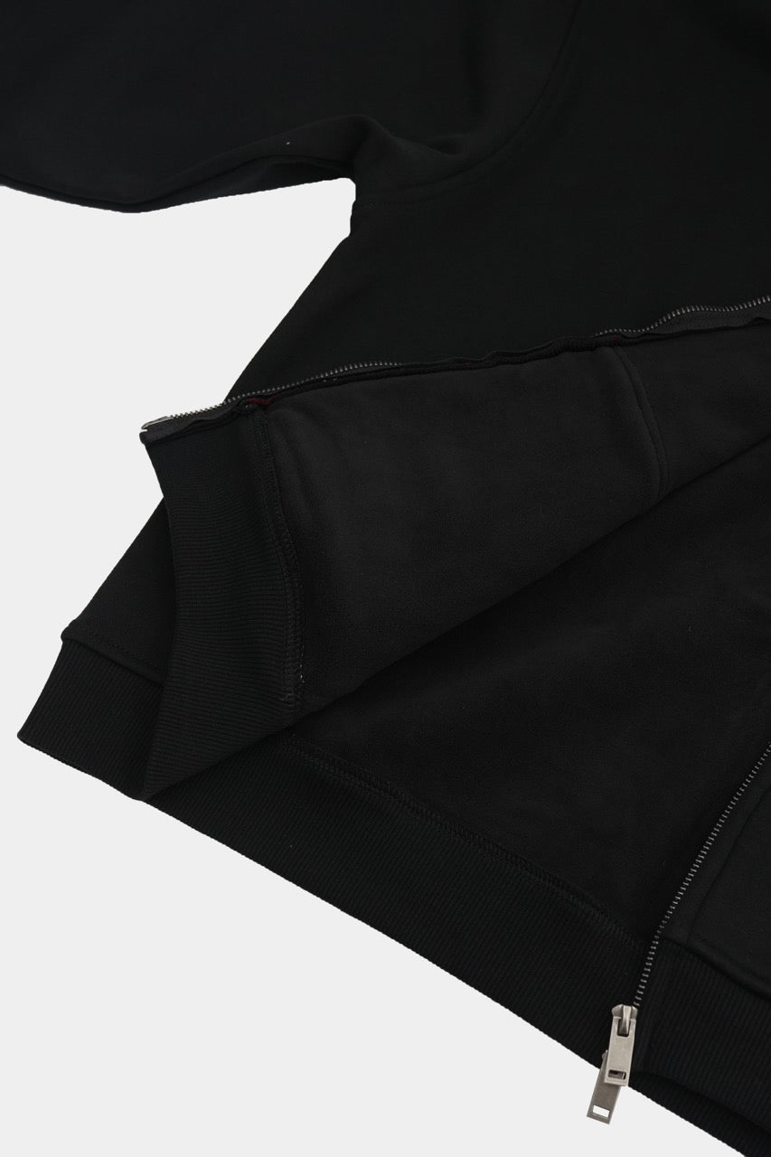 LINDEN Zip Jacket Black