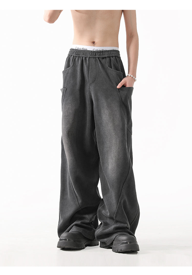 Artful Loose-fit Washed sweatpants WM185ZQ9935