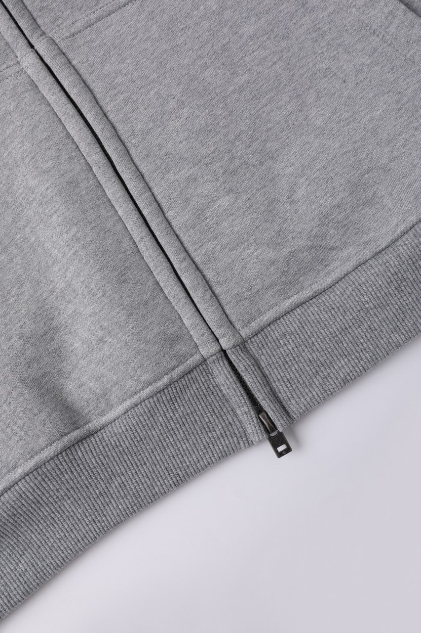 LINDEN Zip Jacket Grey