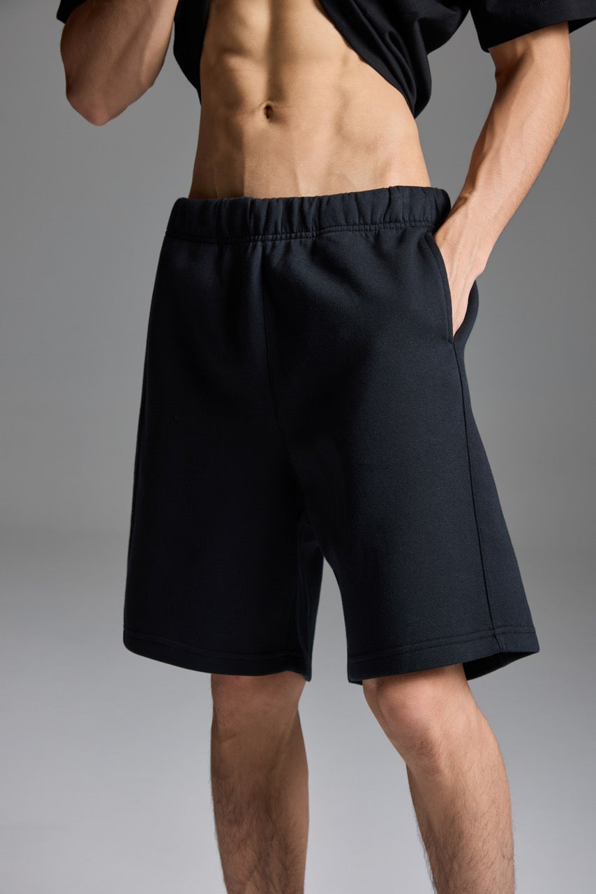 Scuba Knit Shorts Black