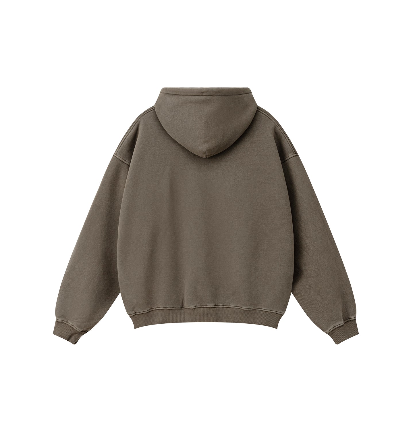 Basic vintage hoodie Coffee